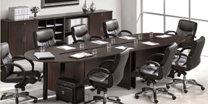 oval conference table 