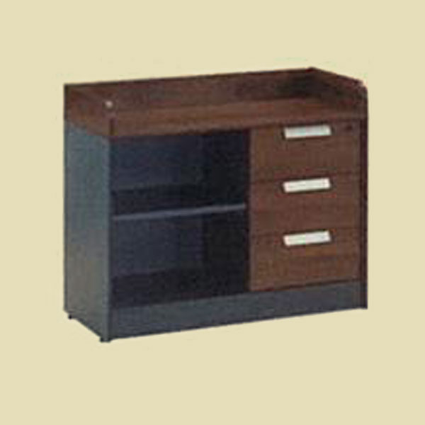 low height side cabinet for filing in office